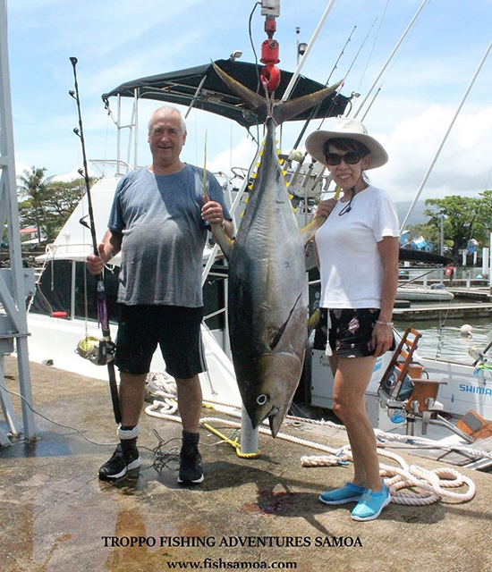 ANGLER: Paul SPECIES: Yellowfin Tuna WEIGHT: 58kg LURE: 8" JB Dingo.